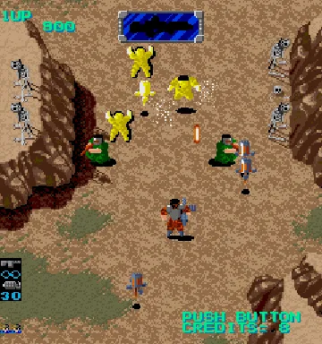 Heavy Barrel (US) screen shot game playing